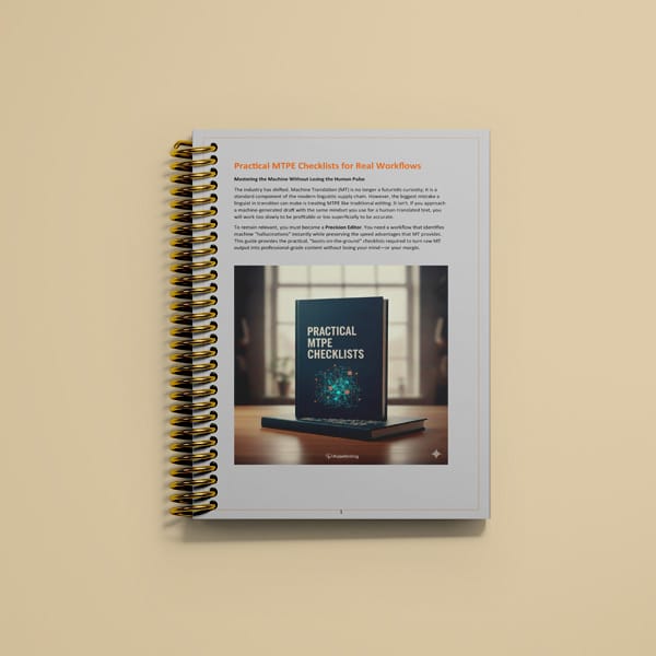 Practical MTPE Checklists for Real Workflows
